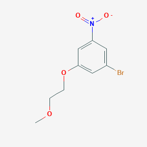 1-Bromo-3-(2-methoxyethoxy)-5-nitrobenzene