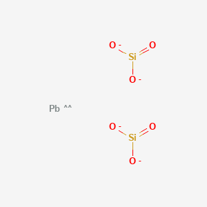 molecular formula O6PbSi2-4 B081535 Lead(2+) silicate CAS No. 11120-22-2