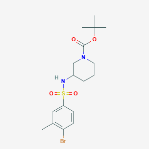 tert-Butyl 3-(4-bromo-3-methylphenylsulfonamido)piperidine-1-carboxylate
