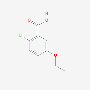 molecular formula C9H9ClO3 B8153873 2-Chloro-5-ethoxybenzoic acid 