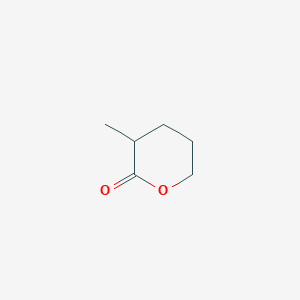 molecular formula C6H10O2 B081545 3-甲基氧杂环-2-酮 CAS No. 10603-03-9