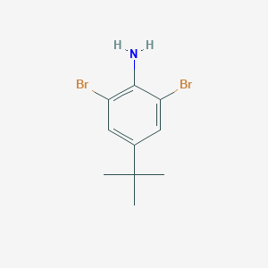 molecular formula C10H13Br2N B081550 2,6-Dibromo-4-tert-butylaniline CAS No. 10546-67-5