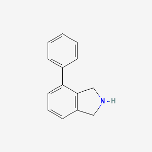 molecular formula C14H13N B8155218 4-Phenylisoindoline 