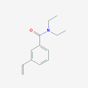molecular formula C13H17NO B8155285 N,N-二乙基-3-乙烯基苯甲酰胺 