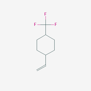 molecular formula C9H13F3 B8155376 1-(Trifluoromethyl)-4-vinylcyclohexane 