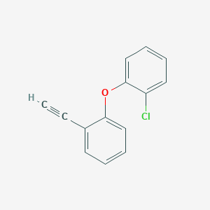 molecular formula C14H9ClO B8155907 2-(2-Chlorophenoxy)phenylacetylene 
