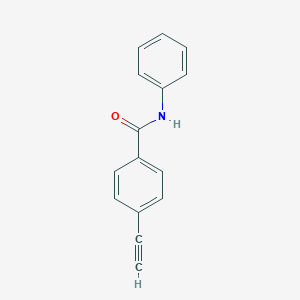 molecular formula C15H11NO B8156001 4-乙炔基-N-苯甲酰苯胺 