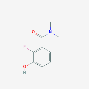 molecular formula C9H10FNO2 B8156444 2-Fluoro-3-hydroxy-N,N-dimethylbenzamide 