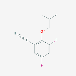 1-Ethynyl-3,5-difluoro-2-isobutoxybenzene