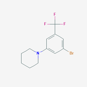 1-(3-Bromo-5-(trifluoromethyl)phenyl)piperidine