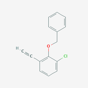 2-(Benzyloxy)-1-chloro-3-ethynylbenzene