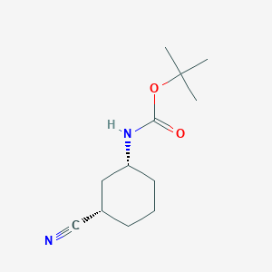 cis-(3-Cyano-cyclohexyl)-carbamic acid tert-butyl ester