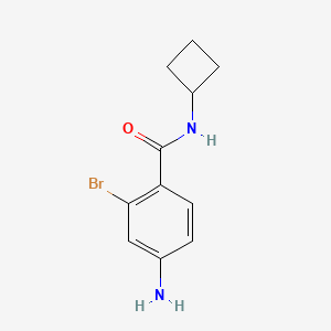 4-Amino-2-bromo-N-cyclobutylbenzamide
