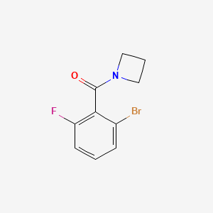 1-(2-Bromo-6-fluorobenzoyl)azetidine
