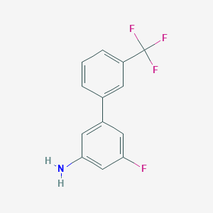 5-Fluoro-3'-(trifluoromethyl)-[1,1'-biphenyl]-3-amine