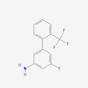 5-Fluoro-2'-(trifluoromethyl)-[1,1'-biphenyl]-3-amine
