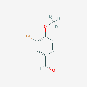[3-Bromo-4-(methoxy-d3)]benzaldehyde