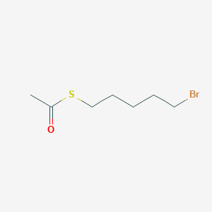 Thioacetic acid S-(5-bromopentyl) ester