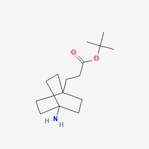 3-(4-Aminobicyclo[2.2.2]oct-1-yl)-propionic acid tert-butyl ester