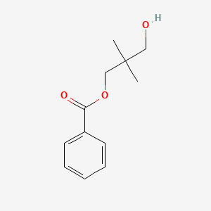 molecular formula C12H16O3 B8158742 3-Hydroxy-2,2-dimethylpropyl benzoate 