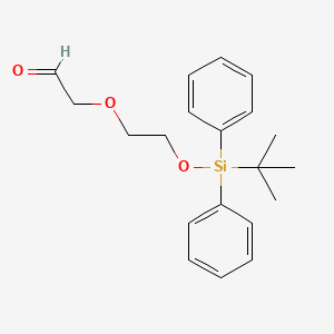 [2-(tert-Butyl-diphenyl-silanyloxy)-ethoxy]-acetaldehyde