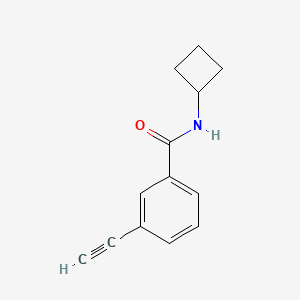 N-cyclobutyl-3-ethynylbenzamide