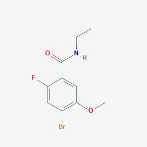 4-Bromo-2-fluoro-5-methoxy-N-ethylbenzamide