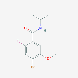 4-Bromo-2-fluoro-N-isopropyl-5-methoxybenzamide