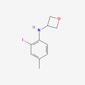 N-(2-Iodo-4-methylphenyl)oxetan-3-amine