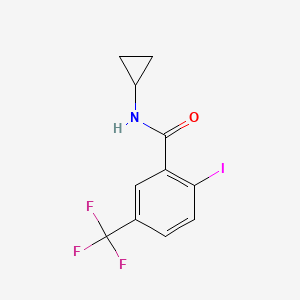 N-Cyclopropyl-2-iodo-5-(trifluoromethyl)benzamide