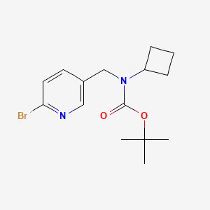 (6-Bromopyridin-3-ylmethyl)-cyclobutylcarbamic acid tert-butyl ester