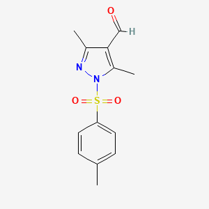 3,5-dimethyl-1-[(4-methylphenyl)sulfonyl]-1H-pyrazole-4-carbaldehyde