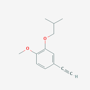4-Ethynyl-2-isobutoxy-1-methoxybenzene