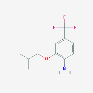 2-Isobutoxy-4-(trifluoromethyl)aniline