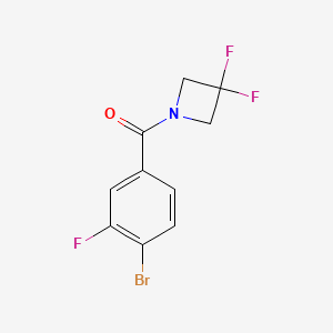 (4-Bromo-3-fluorophenyl)(3,3-difluoroazetidin-1-yl)methanone