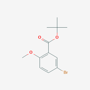 molecular formula C12H15BrO3 B8161691 Tert-butyl 5-bromo-2-methoxybenzoate 