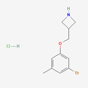 3-((3-Bromo-5-methylphenoxy)methyl)azetidine hydrochloride