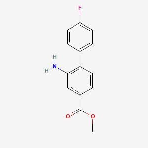 Methyl 2-amino-4'-fluoro-[1,1'-biphenyl]-4-carboxylate