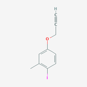 1-Iodo-2-methyl-4-(prop-2-yn-1-yloxy)benzene