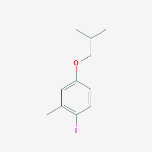 1-Iodo-4-isobutoxy-2-methylbenzene