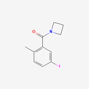 Azetidin-1-yl(5-iodo-2-methylphenyl)methanone