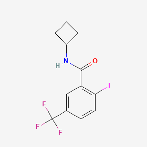 N-Cyclobutyl-2-iodo-5-(trifluoromethyl)benzamide