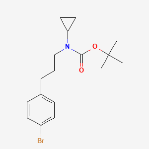 tert-Butyl (3-(4-Bromophenyl)propyl)(cyclopropyl)carbamate