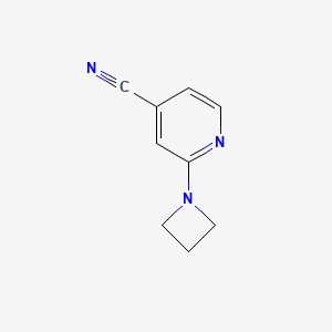 2-Azetidin-1-yl-isonicotinonitrile