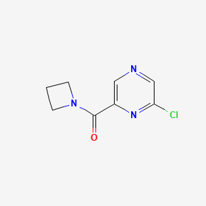 Azetidin-1-yl-(6-chloro-pyrazin-2-yl)-methanone