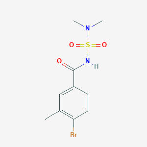 4-Bromo-N-(N,N-dimethylsulfamoyl)-3-methylbenzamide