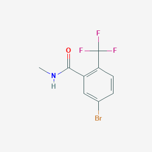 5-Bromo-N-methyl-2-(trifluoromethyl)benzamide