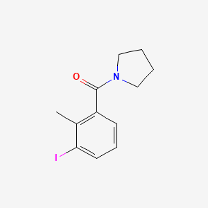(3-Iodo-2-methylphenyl)(pyrrolidin-1-yl)methanone