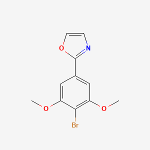 2-(4-Bromo-3,5-dimethoxyphenyl)oxazole