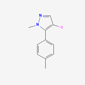4-iodo-1-methyl-5-(4-methylphenyl)-1H-pyrazole